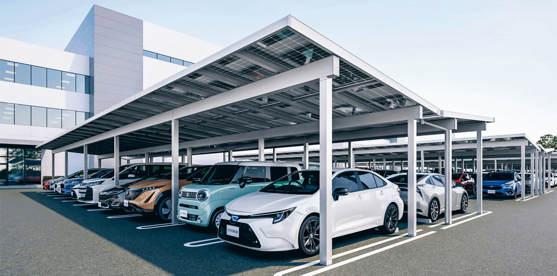 EV社会を生き抜く、エネルギー自給型カーポート